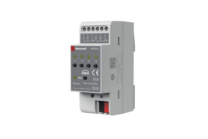 KNX-4路多功能执行器侧视图.png