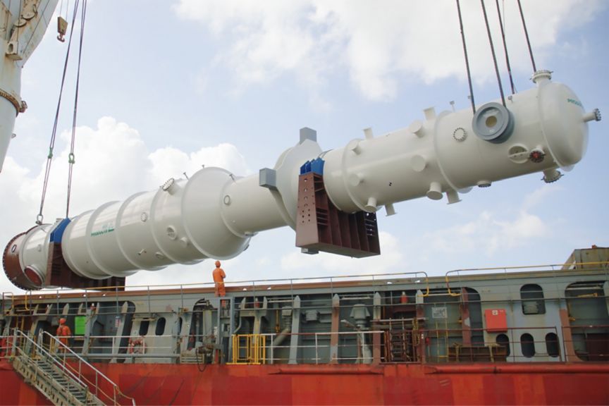 news_20240712_A completed LNG heat exchanger manufactured at Air Products.jpg
